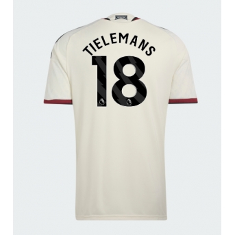 Manchester United Youri Tielemans #18 Maglia Gara Terza Repliche 2026-27 Maniche Corte